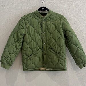 GAP Kids Olive Green Quilted Jacket